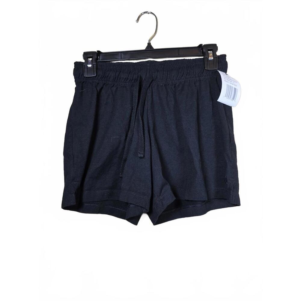 Champion, T-Shirt, Midweight, Comfortable Short for Women, 3", Black, Small